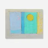 Remo Farruggio, Tail on the Moon, oil on Masonite