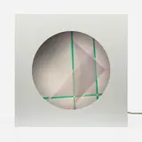 Helen Gilbert, Licomos - Space Envelope, 1980, kinetic polarization object