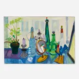 Maurice Freedman, Studio Windowsill, oil on canvas