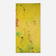 Viridine by Walter Darby Bannard, 1976, acrylic on canvas, sold Mar 2023