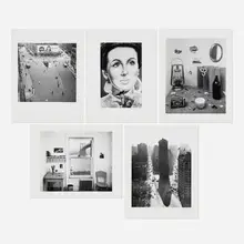 Rudy Burckhardt, Photos, gelatin silver print