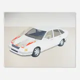 Brian Alfred, My Red Hot Car, 2001, acrylic on canvas
