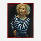Chuck Connelly, Portrait of Caroline Millett, 2005, oil on canvas