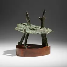 Benedict Tatti, Growth, bronze, wood