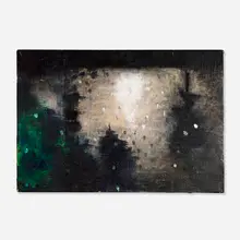 Ross Bleckner, Untitled, 1984, oil on canvas