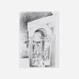 Justin Liam O'Brien, The Birth of the Virgin, 2021, graphite on graph paper