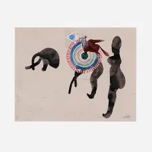 Shahzia Sikander, Untitled, 1999, watercolor and gouache on paper