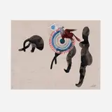 Shahzia Sikander, Untitled, 1999, watercolor and gouache on paper