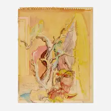 Viktor Tischler, Untitled, 1943, watercolor on paper