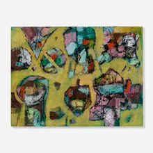Vita Petersen, Untitled, 2003, oil stick, pastel and acrylic on paper