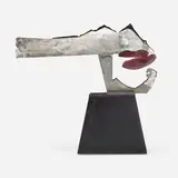 David Hare, Cronus, 1973, steel, Plexiglas, bronze, wood and mixed media