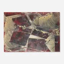 Carolina Pearl by Walter Darby Bannard, 1989, acrylic on canvas, sold Mar 2023
