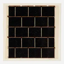 Richmond Burton, Untitled, 1990, oil, gouache and graphite on cotton laid to paper