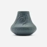 Arequipa Pottery, Vase with flowers, deer and spades