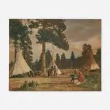 Edward S. Curtis, Flathead Camp on the Jocko River