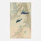 Bertha Lum, Land of the Bluebird, 1916, woodcut in colors