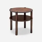 Tea table, model 508 by L. & J.G. Stickley, c. 1913, oak, sold Oct 2024