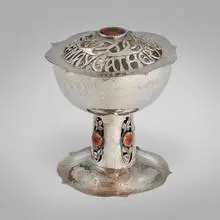 John Williams, Rare Irish Arts & Crafts potpourri casket
