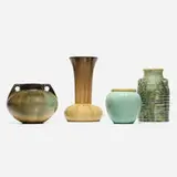 Fulper Pottery, Collection of four vases