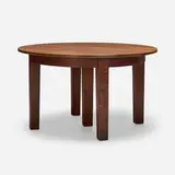Dining table, model 632 by Gustav Stickley, c. 1909, oak, sold Oct 2024