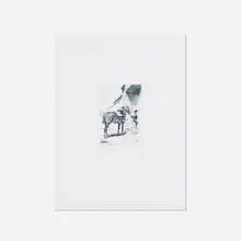Rodney Graham, Meissonier with My Thumb-Print, 2010, photogravure on paper