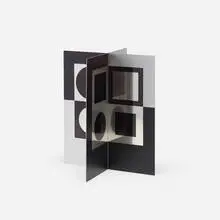 Image-miroir (from Le discours de la méthode portfolio) by Victor Vasarely, 1965, screenprint on aluminum, sold Jun 2017