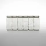 Canisters by Kara Walker, 1997, etched glass, sold Jun 2017