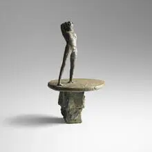 Reg Butler, Girl on a Wheel, 2, 1959, cast bronze