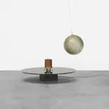 Takis, Boule, 1967, Plexiglas, painted wood, electromagnet, nails