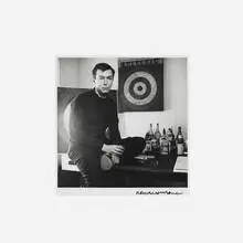 Jasper—Studio N.Y.C. by Robert Rauschenberg, gelatin silver print, sold Apr 2017