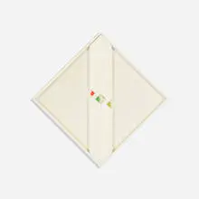 Edoardo Landi, Quadrati Cinovisual, 1976, mixed media in artist's frame