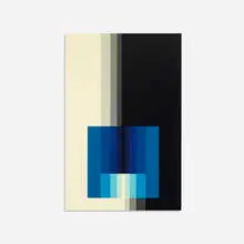 Karl Gerstner, Chromorphose 3.04, 1973, nitrocellulose lacquer on aluminum