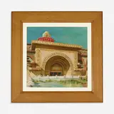 Louis Sullivan, rendering of the Transportation Building from the World's Columbian Exposition, Chicago, c. 1893, gouache on paper