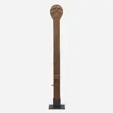 Newel Post from the Chicago Stock Exchange by Dankmar Adler and Louis Sullivan, 1893, electro-plated copper finish over cast iron, sold Apr 2017