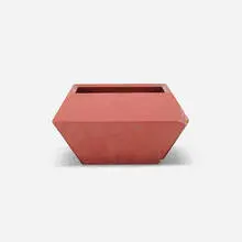 jardinière from the Riverview Terrace Restaurant, Spring Green by Frank Lloyd Wright, 1953, painted wood, sold Apr 2017