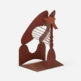 maquette for the Chicago sculpture by Pablo Picasso, c. 1964, enameled steel, sold Apr 2017