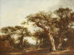 Untitled by James Stark, probably Windsor Great Park oil on canvas 46 x 61cm Provenance: Christie's, sold Dec 2020