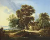 Samuel David Colkett, Untitled, Norfolk oil on canvas 48 x 60cm