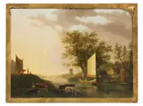 Jacob van Strij, Untitled, oil on panel 76 x 106cm
