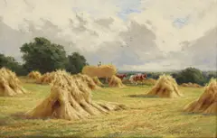 Untitled by Henry H. Parker, oil on canvas 30 x 46cm, sold Dec 2020