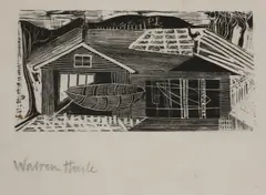 Walter Hoyle, Untitled, Abstract design wood engraving