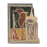 Óscar Domínguez, Tauromachie, 1957, gouache, watercolor and ballpoint pen on paper