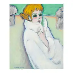 Jean-Pierre Cassigneul, Le peignoir de bain, 1969, oil on canvas
