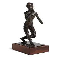 Edgar Degas, Danseuse faisant la révérence, circa 1896-1911, bronze with dark brown patina