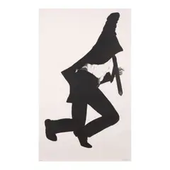 Robert Longo, Frank, from Men in the Cities, 1982-83, Lithograph on wove paper