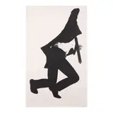 Robert Longo, Frank, from Men in the Cities, 1982-83, Lithograph on wove paper
