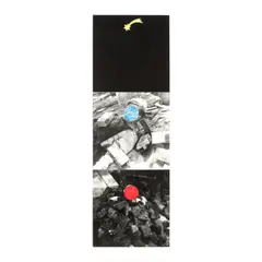 John Baldessari, Falling Star (Hurowitz 43), 1989-90, Sugar-lift, spit-bite, aquatint, and photogravure in colors on wove paper
