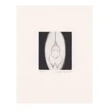 Louise Bourgeois, Hanging Figure, 2000, Drypoint on japon paper