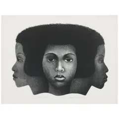 Which Way? by Elizabeth Catlett, 1973, Lithograph on Arches paper, sold Feb 2026