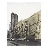 Christo & Jeanne-Claude, The Museum of Modern Art Wrapped, from (Some) Not Realized Projects, 1971, Lithograph in colors on wove paper